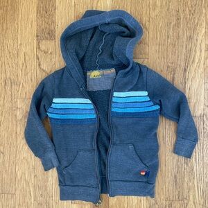 Kids Aviator Nation zipper sweatshirt hoodie Size 2